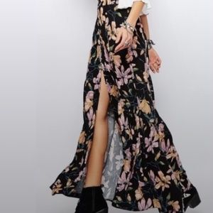 Free People Smooth Sailing Maxi Skirt